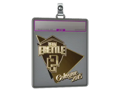 Sticker Slab | Team eBettle (Gold) | Cologne 2015