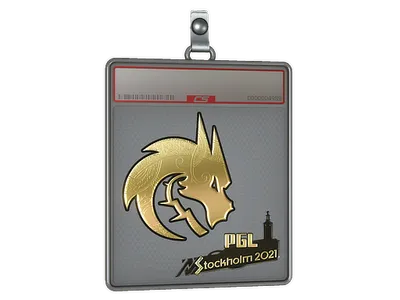 Sticker Slab | Team Spirit (Gold) | Stockholm 2021