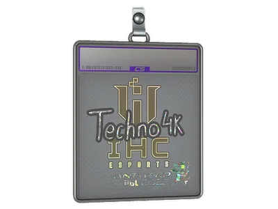 Sticker Slab | Techno4K (Glitter) | Antwerp 2022