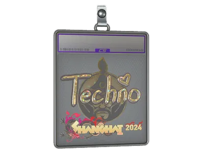 Sticker Slab | Techno4K (Glitter) | Shanghai 2024