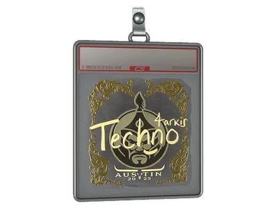 Sticker Slab | Techno4K (Gold) | Austin 2025