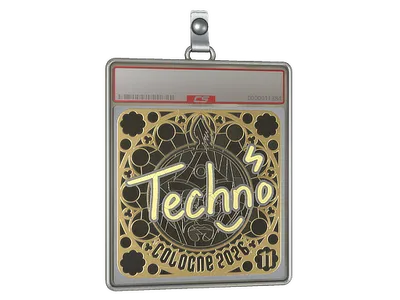 Sticker Slab | Techno4K (Gold, Ranked) | Cologne 2026