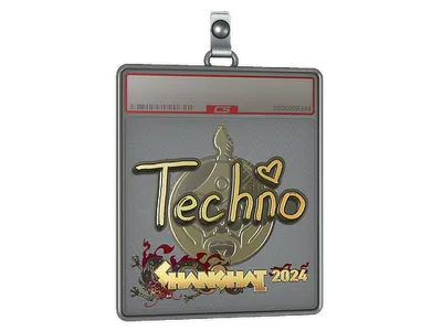 Sticker Slab | Techno4K (Gold) | Shanghai 2024