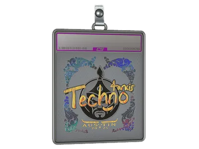 Sticker Slab | Techno4K (Holo) | Austin 2025