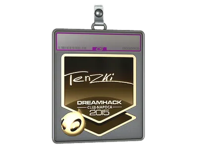 Sticker Slab | tenzki (Gold) | Cluj-Napoca 2015