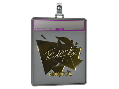 Sticker Slab | TENZKI (Gold) | Cologne 2016