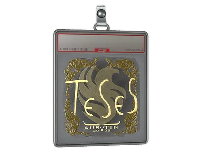 Sticker Slab | TeSeS (Gold) | Austin 2025