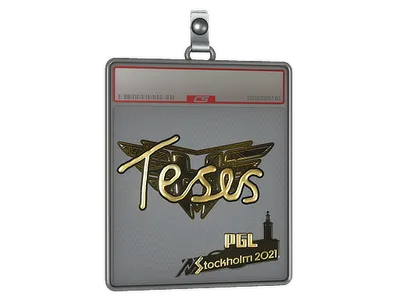 Sticker Slab | TeSeS (Gold) | Stockholm 2021