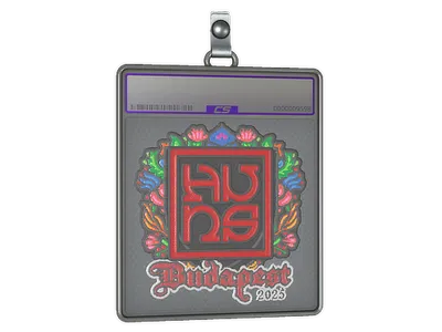 Sticker Slab | The Huns (Embroidered) | Budapest 2025