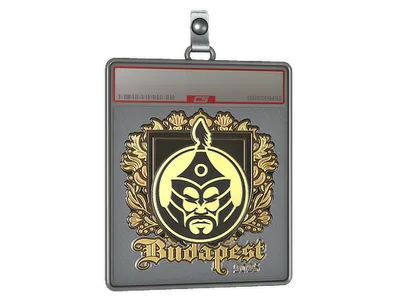 Sticker Slab | The Mongolz (Gold) | Budapest 2025