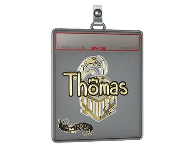 Sticker Slab | Thomas (Gold) | Paris 2023