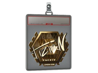 Sticker Slab | tiziaN (Gold) | London 2018