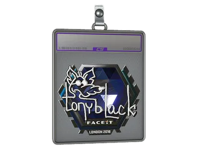 Sticker Slab | tonyblack (Foil) | London 2018