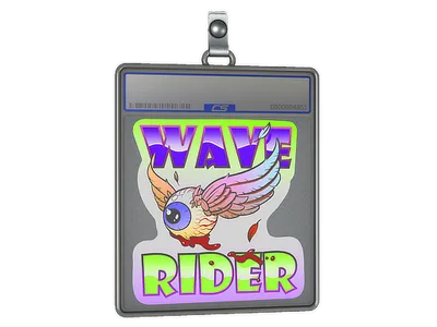Sticker Slab | Toxic Wave Rider