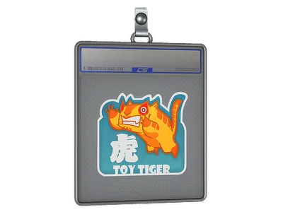 Sticker Slab | Toy Tiger