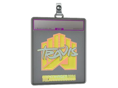 Sticker Slab | TRAVIS (Holo) | Copenhagen 2024