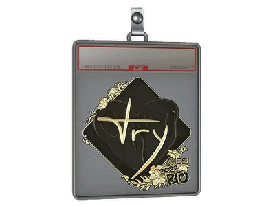 Sticker Slab | TRY (Gold) | Rio 2022