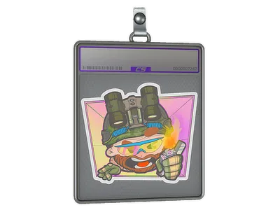 Sticker Slab | Try Hard (Holo)