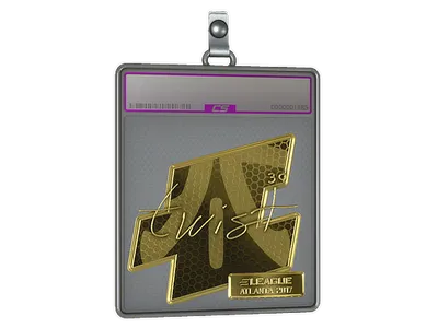 Sticker Slab | twist (Gold) | Atlanta 2017