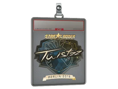 Sticker Slab | Twistzz (Gold) | Berlin 2019