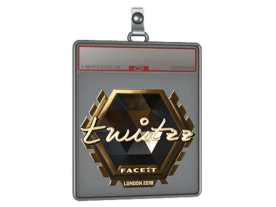 Sticker Slab | Twistzz (Gold) | London 2018