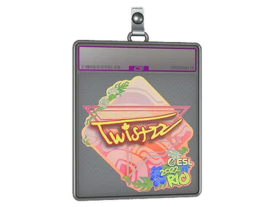 Sticker Slab | Twistzz (Holo) | Rio 2022