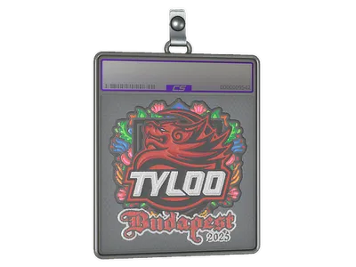 Sticker Slab | TYLOO (Embroidered) | Budapest 2025