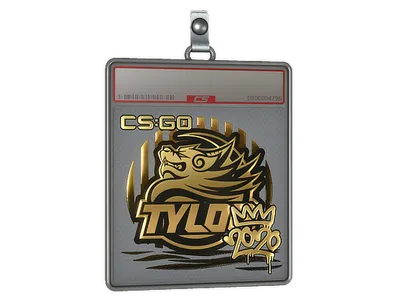 Sticker Slab | TYLOO (Gold) | 2020 RMR