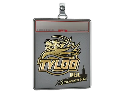 Sticker Slab | Tyloo (Gold) | Stockholm 2021