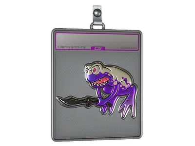 Sticker Slab | Ultraviolet Poison Frog (Foil)