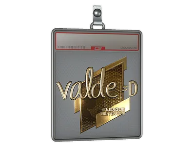 Sticker Slab | v4lde (Gold) | Boston 2018