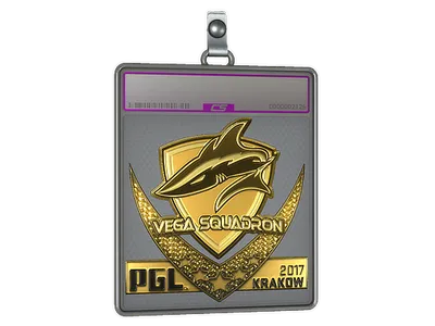 Sticker Slab | Vega Squadron (Gold) | Krakow 2017