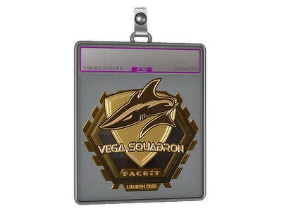 Sticker Slab | Vega Squadron (Gold) | London 2018