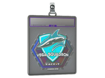 Sticker Slab | Vega Squadron (Holo) | London 2018