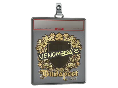 Sticker Slab | venomzera (Gold) | Budapest 2025