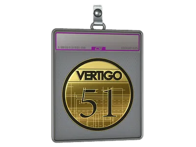 Sticker Slab | Vertigo (Gold)