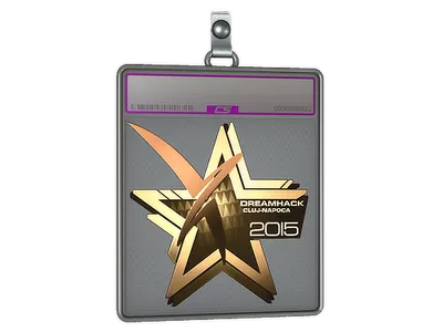 Sticker Slab | Vexed Gaming (Gold) | Cluj-Napoca 2015