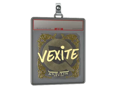 Sticker Slab | vexite (Gold) | Austin 2025