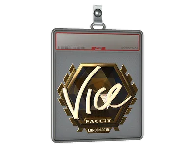 Sticker Slab | vice (Gold) | London 2018