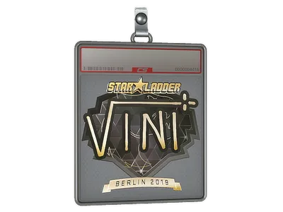 Sticker Slab | VINI (Gold) | Berlin 2019