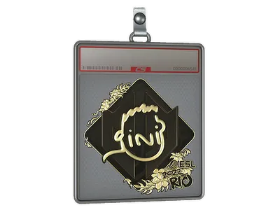 Sticker Slab | VINI (Gold) | Rio 2022