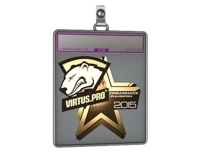 Sticker Slab | Virtus.Pro (Gold) | Cluj-Napoca 2015