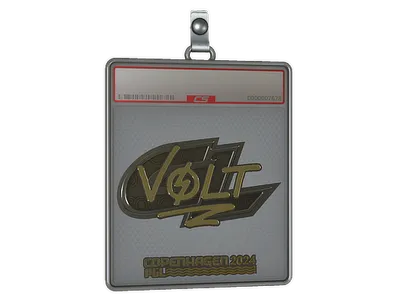 Sticker Slab | volt (Gold) | Copenhagen 2024