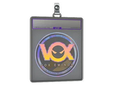 Sticker Slab | Vox Eminor (Holo) | Cologne 2014
