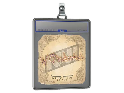 Sticker Slab | w0nderful | Austin 2025