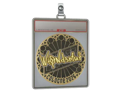 Sticker Slab | w0nderful (Gold) | Cologne 2026