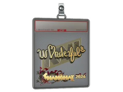 Sticker Slab | w0nderful (Gold) | Shanghai 2024