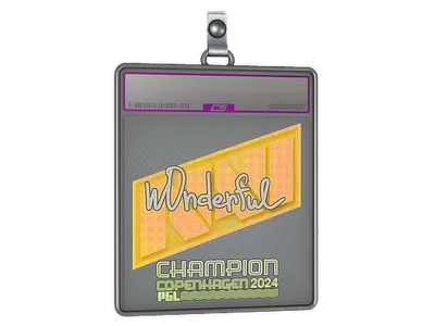 Sticker Slab | w0nderful (Holo, Champion) | Copenhagen 2024