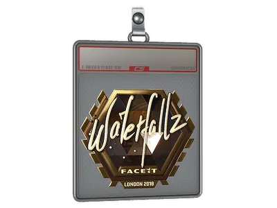 Sticker Slab | waterfaLLZ (Gold) | London 2018