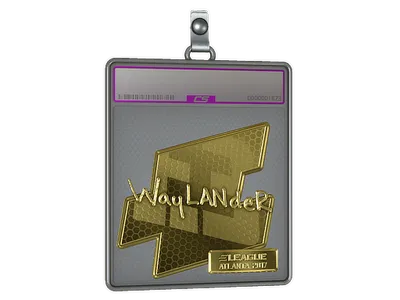 Sticker Slab | wayLander (Gold) | Atlanta 2017